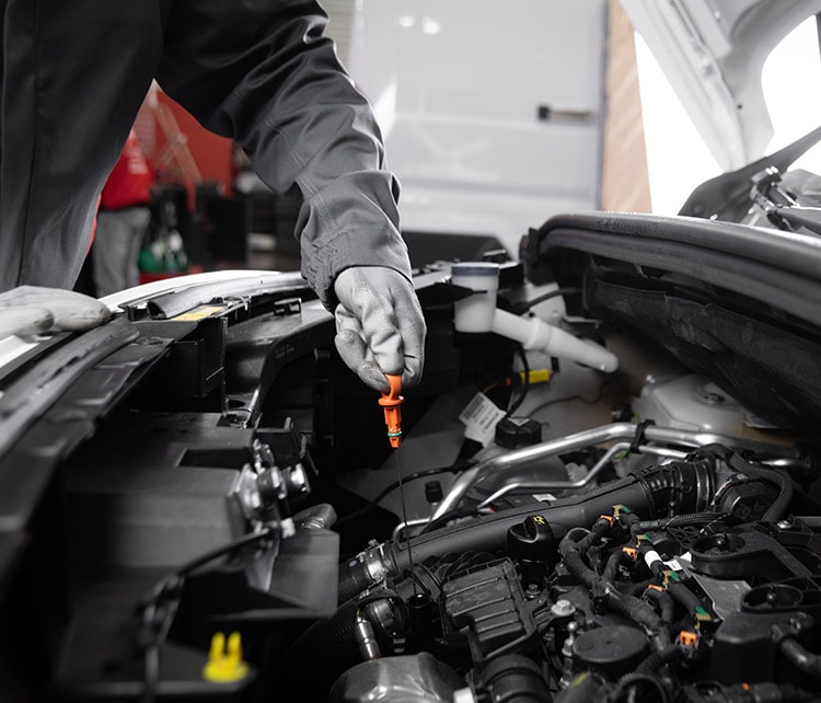 Maintenance of diesel or gasoline vehicles Citroën