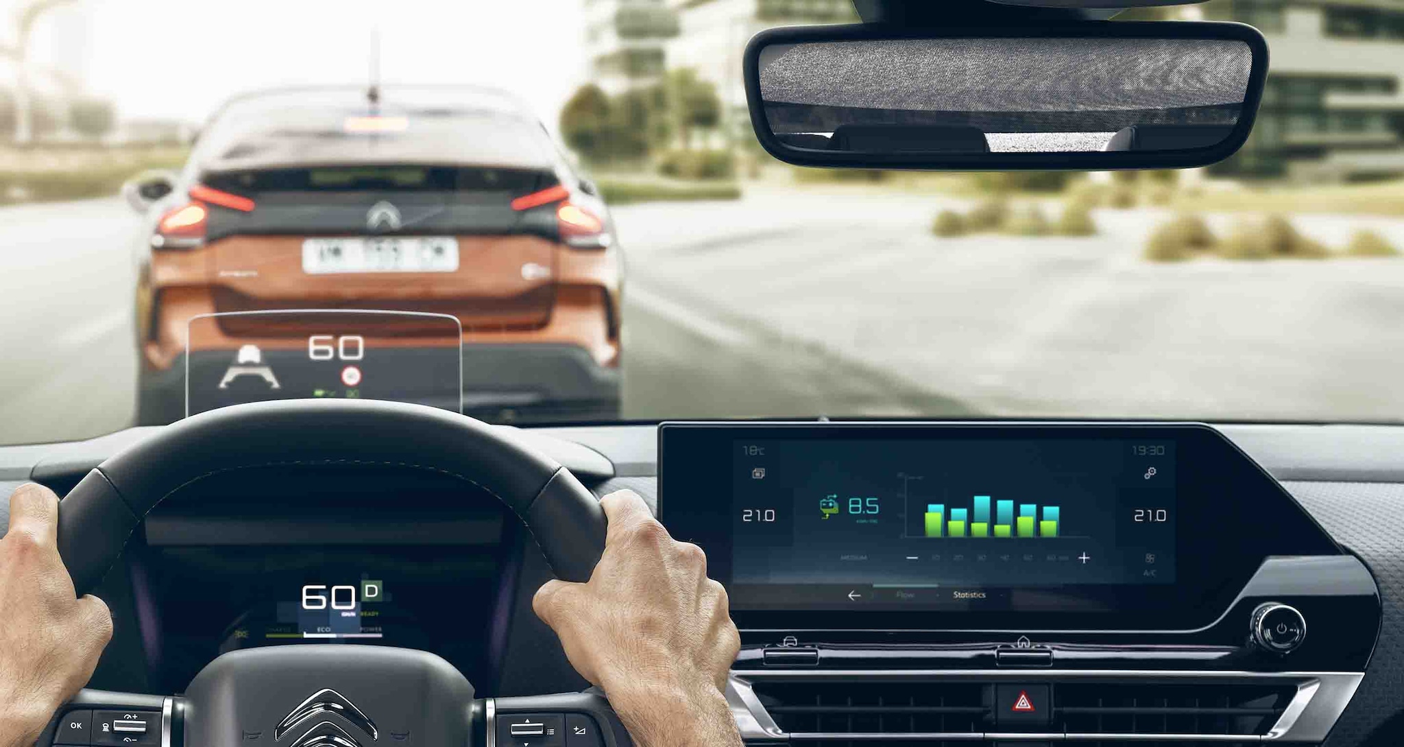 Poste de conduite et technologies d'aide à la conduite de Citroën C4
